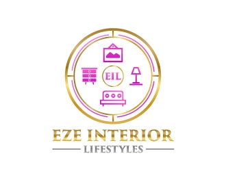 EzE  Interior Lifestyles   or EZE Interior Lifestyles logo design by aryamaity