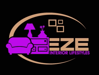 EzE  Interior Lifestyles   or EZE Interior Lifestyles logo design by PMG