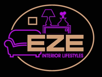 EzE  Interior Lifestyles   or EZE Interior Lifestyles logo design by PMG