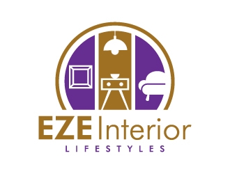 EzE  Interior Lifestyles   or EZE Interior Lifestyles logo design by MUSANG