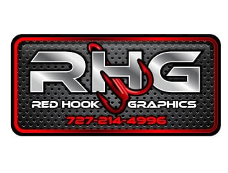Red hook graphics logo design by daywalker