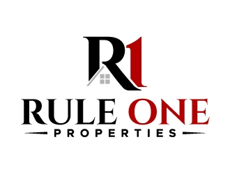 Rule One Properties logo design by jaize