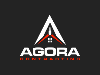 Agora Contracting logo design by Mahrein