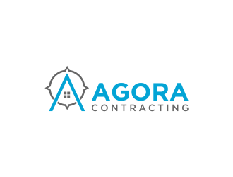 Agora Contracting logo design by luckyprasetyo