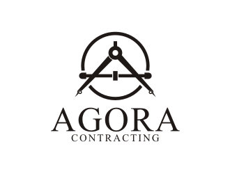 Agora Contracting logo design by blessings