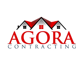 Agora Contracting logo design by AamirKhan