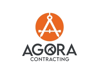 Agora Contracting logo design by Foxcody