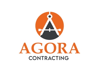 Agora Contracting logo design by Foxcody