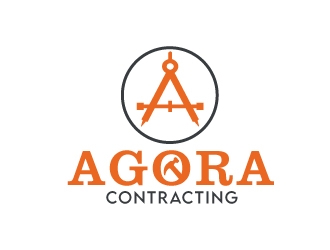 Agora Contracting logo design by Foxcody