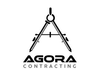 Agora Contracting logo design by mppal