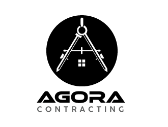 Agora Contracting logo design by mppal