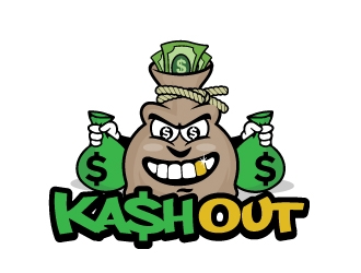 Kash out  logo design by jaize