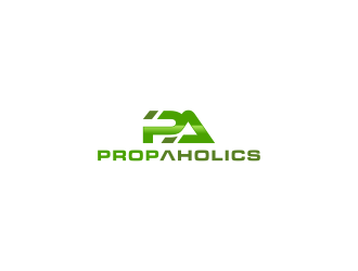 PropAholics logo design by haidar