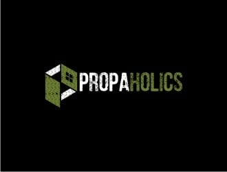 PropAholics logo design by KaySa