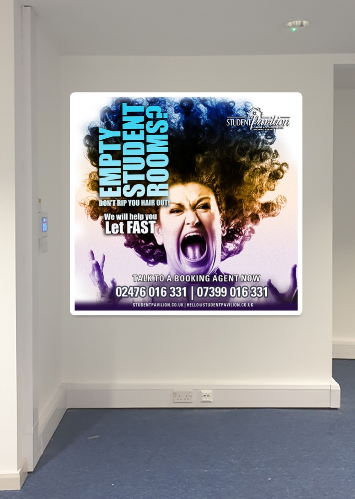 Outdoor Wall Poster logo design by MCXL