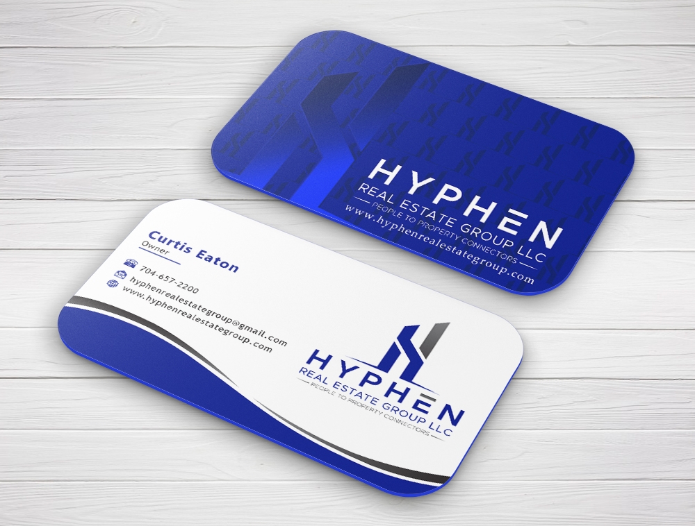 Hyphen Real Estate Group LLC logo design by Niqnish