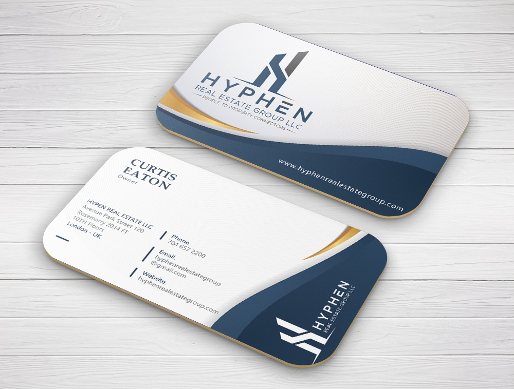 Hyphen Real Estate Group LLC logo design by Niqnish