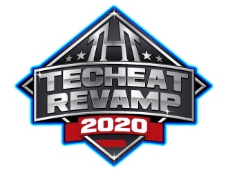 Techeat Revamp 2020 logo design by dasigns