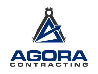 Agora Contracting logo design by Purwoko21