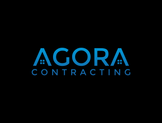 Agora Contracting logo design by InitialD