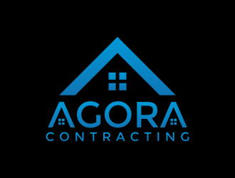 Agora Contracting logo design by InitialD