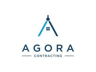 Agora Contracting logo design by dhika