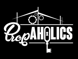 PropAholics logo design by DreamLogoDesign