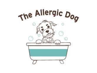 The Allergic Dog logo design by japon