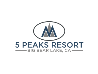 5 Peaks Resort logo design by Diancox