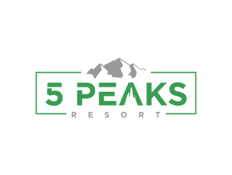 5 Peaks Resort logo design by qqdesigns