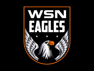 W. S. Neal Eagles  logo design by Ultimatum