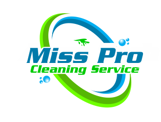 Miss Pro Cleaning Service logo design by Greenlight