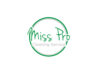 Miss Pro Cleaning Service logo design by johana