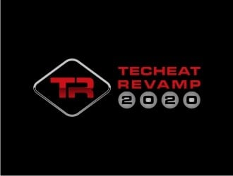 Techeat Revamp 2020 logo design by sabyan