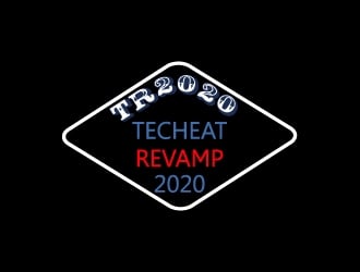 Techeat Revamp 2020 logo design by pilKB