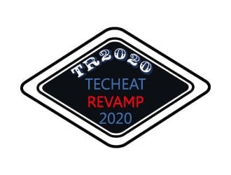 Techeat Revamp 2020 logo design by pilKB