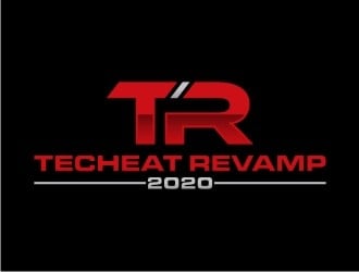 Techeat Revamp 2020 logo design by sabyan