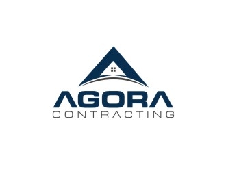 Agora Contracting logo design by maspion