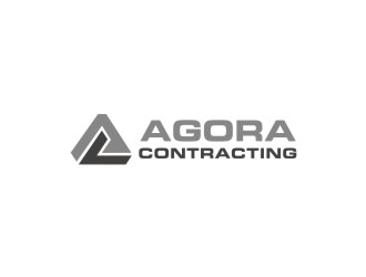 Agora Contracting logo design by maspion