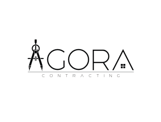 Agora Contracting logo design by coco