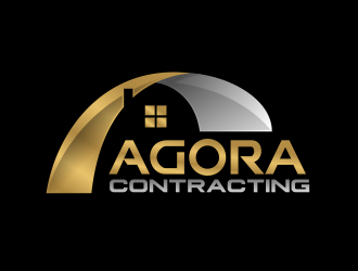 Agora Contracting logo design by serprimero