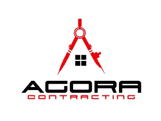 Agora Contracting logo design by AamirKhan