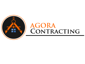 Agora Contracting logo design by TMOX