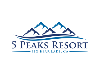 5 Peaks Resort logo design by cintoko