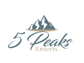 5 Peaks Resort logo design by AamirKhan