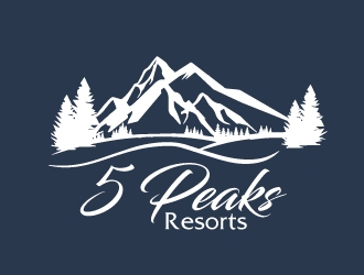 5 Peaks Resort logo design by AamirKhan