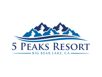 5 Peaks Resort logo design by cintoko