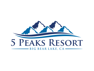 5 Peaks Resort logo design by cintoko