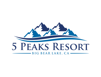 5 Peaks Resort logo design by cintoko