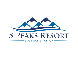 5 Peaks Resort logo design by cintoko